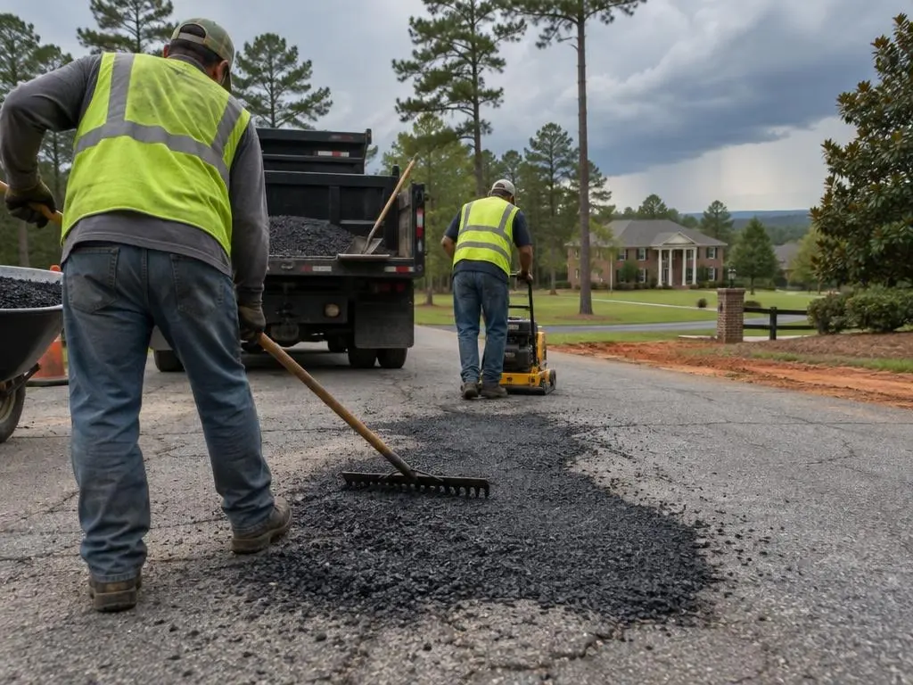 Pothole Repair in Montgomery, AL